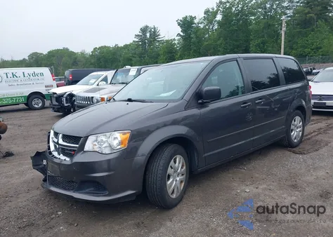 2016 Dodge Grand Caravan Se z USA, uszkodzony, nr VIN 2C4RDGBG1GR155512